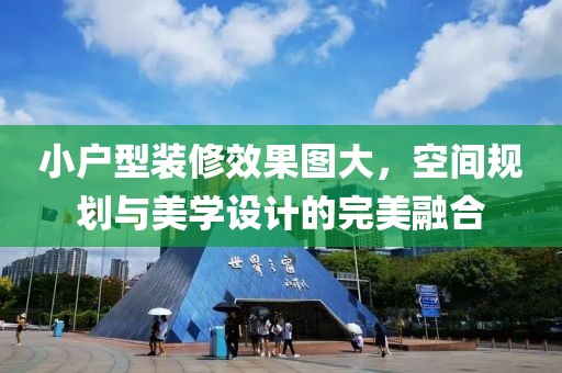 小户型装修效果图大，空间规划与美学设计的完美融合